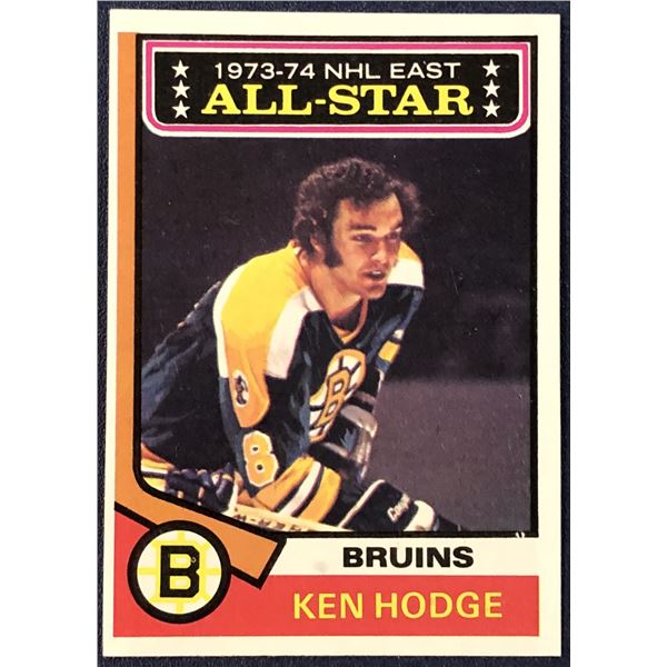 1974-75 TOPPS HOCKEY KEN HODGE
