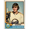 Image 1 : 1974-75 TOPPS HOCKEY RICK MARTIN (HOF)