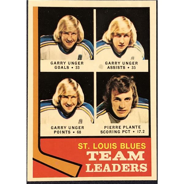1974-75 TOPPS HOCKEY ST. LOUIS BLUES