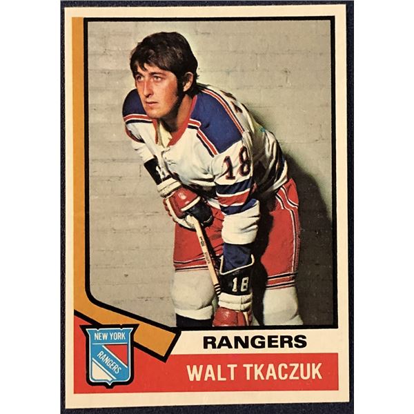 1974-75 TOPPS HOCKEY WALT TKACZUK