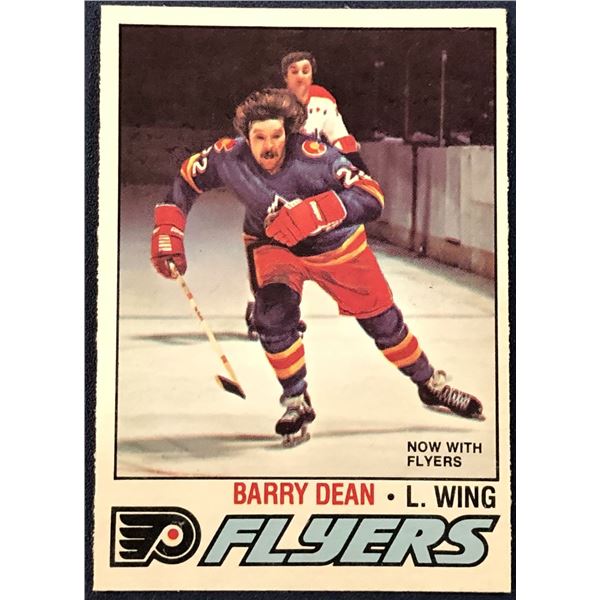 1977-78 O-PEE-CHEE NHL BARRY DEAN ROOKIE CARD