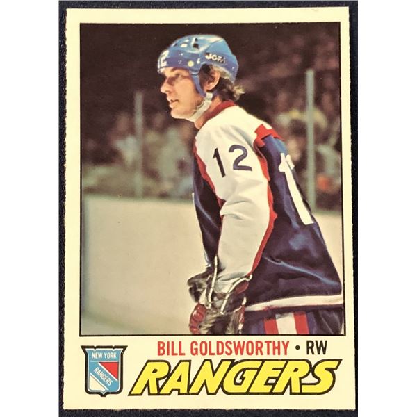 1977-78 O-PEE-CHEE NHL BILL GOLDSWORTHY