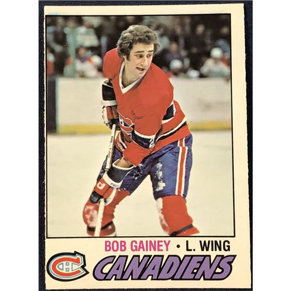 1977-78 O-PEE-CHEE NHL BOB GAINEY (HOF)