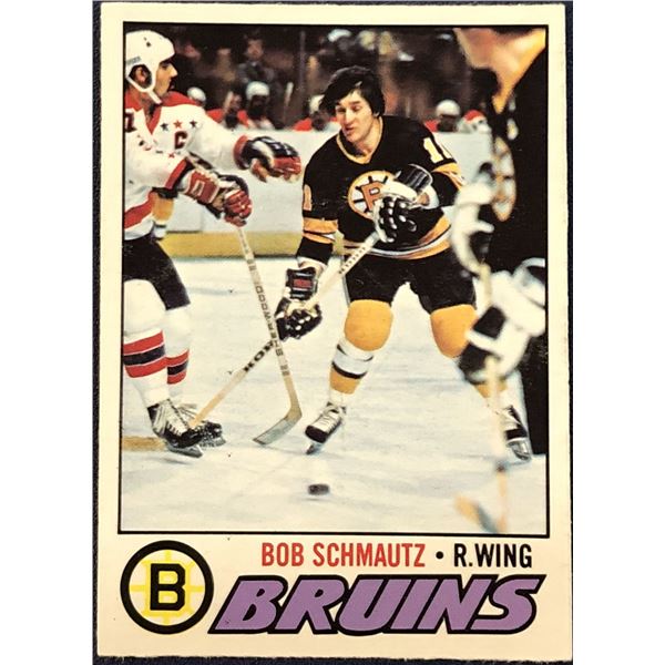 1977-78 O-PEE-CHEE NHL BOB SCHMAUTZ