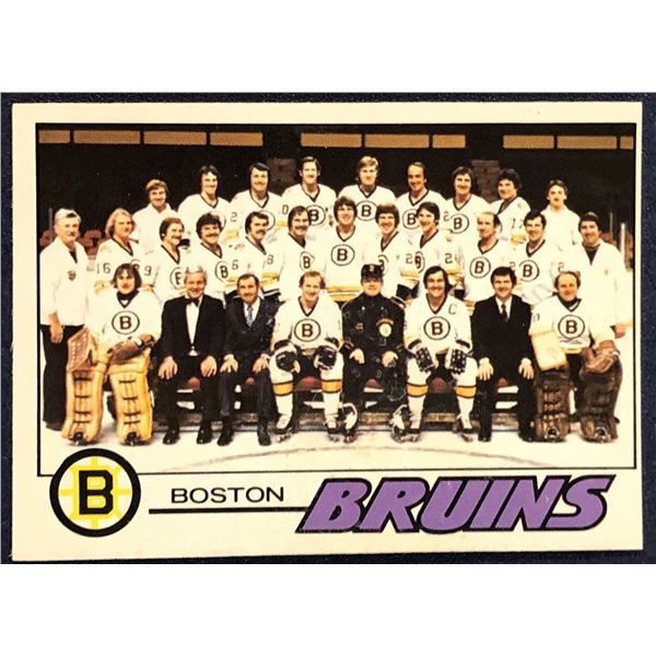 1977-78 O-PEE-CHEE NHL BOSTON BRUINS