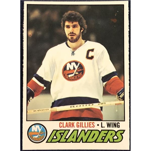 1977-78 O-PEE-CHEE NHL CLARK GILLIES (HOF)