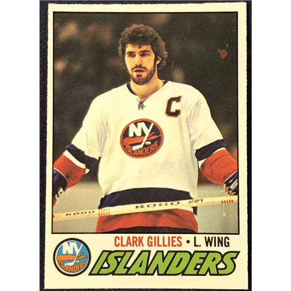 1977-78 O-PEE-CHEE NHL CLARK GILLIES (HOF)