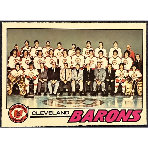1977-78 O-PEE-CHEE NHL CLEVELAND BARONS