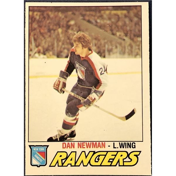 1977-78 O-PEE-CHEE NHL DAN NEWMAN ROOKIE CARD