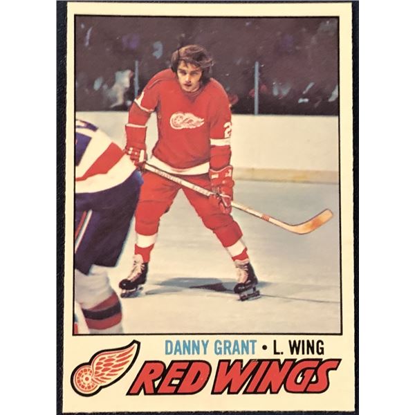 1977-78 O-PEE-CHEE NHL DANNY GRANT
