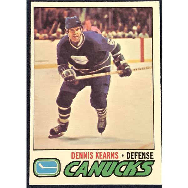 1977-78 O-PEE-CHEE NHL DENNIS KEARNS