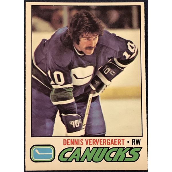 1977-78 O-PEE-CHEE NHL DENNIS VERVERGEART