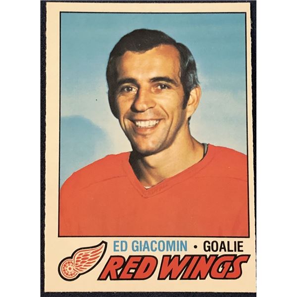 1977-78 O-PEE-CHEE NHL ED GIACOMIN (HOF)