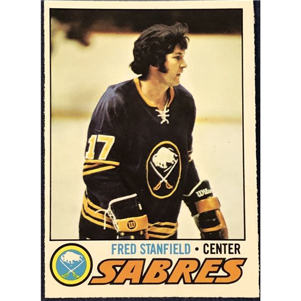 1977-78 O-PEE-CHEE NHL FRED STANFIELD
