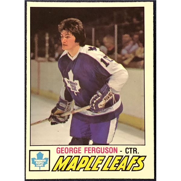 1977-78 O-PEE-CHEE NHL GEORGE FERGUSON