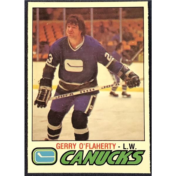 1977-78 O-PEE-CHEE NHL GERRY O'FLAHERTY