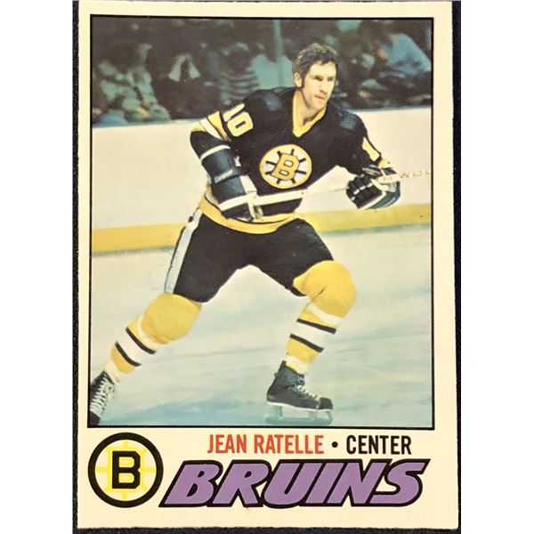 1977-78 O-PEE-CHEE NHL JEAN RATELLE (HOF)
