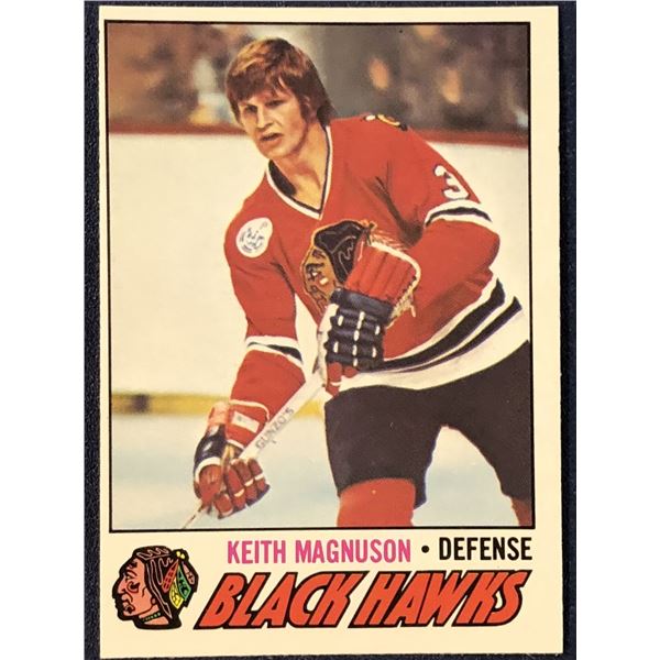 1977-78 O-PEE-CHEE NHL KEITH MAGNUSON