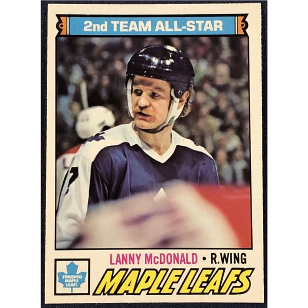 1977-78 O-PEE-CHEE NHL LANNY McDONALD (HOF)