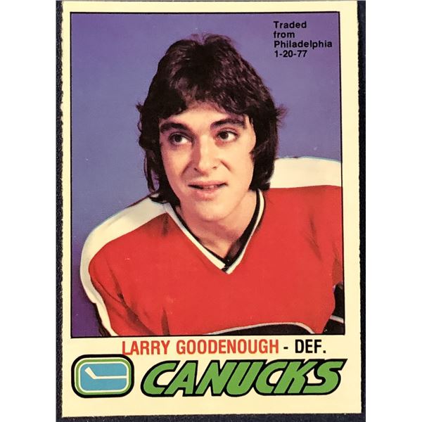 1977-78 O-PEE-CHEE NHL LARRY GOODENOUGH
