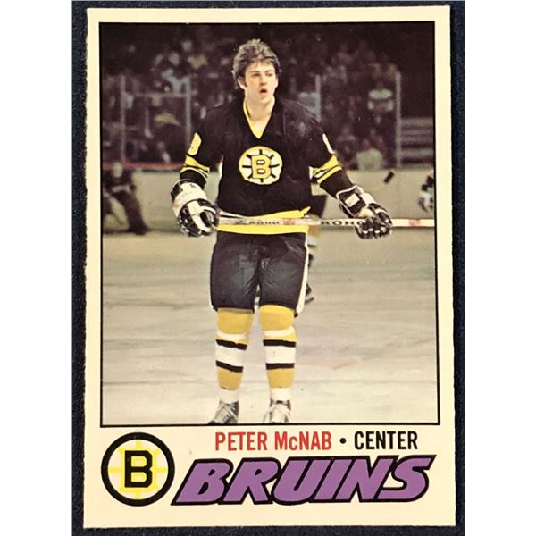 1977-78 O-PEE-CHEE NHL PETER McNAB
