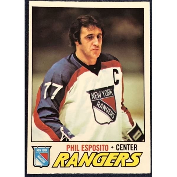1977-78 O-PEE-CHEE NHL PHIL ESPOSITO (HOF)