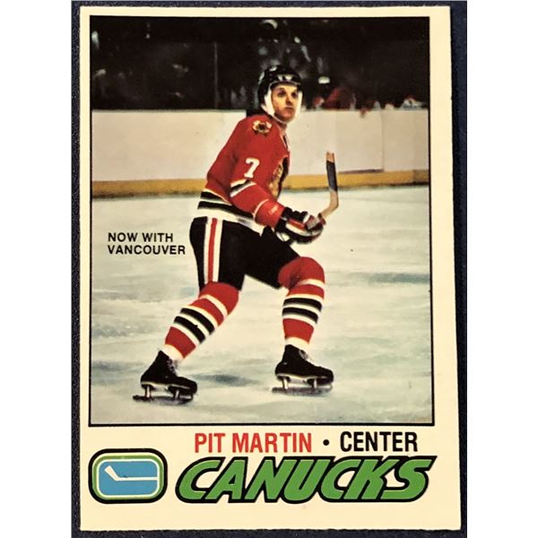 1977-78 O-PEE-CHEE NHL PIT MARTIN