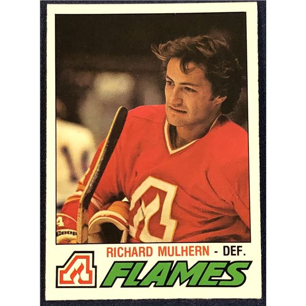 1977-78 O-PEE-CHEE NHL RICHARD MULHERN ROOKIE CARD