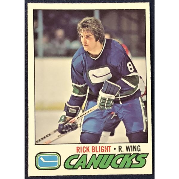 1977-78 O-PEE-CHEE NHL RICK BLIGHT