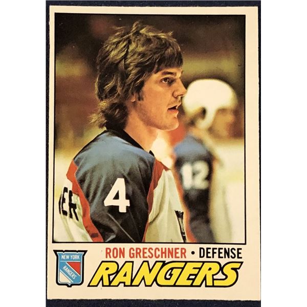 1977-78 O-PEE-CHEE NHL RON GRESCHNER