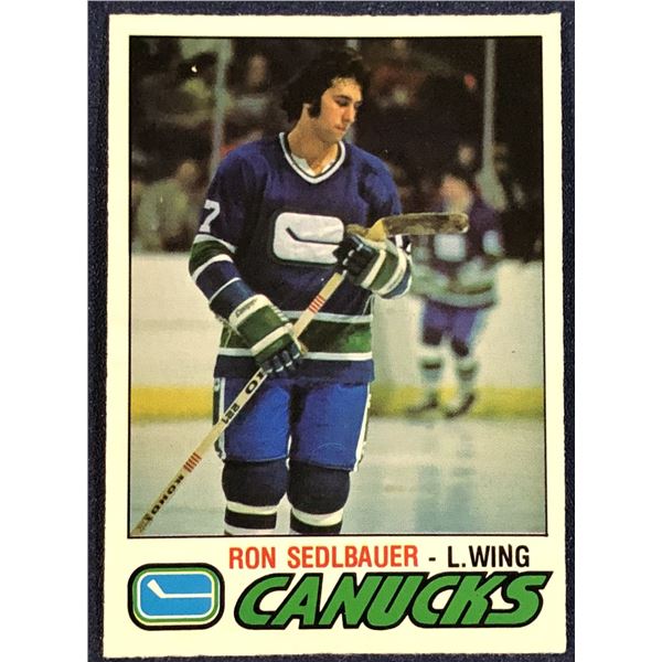 1977-78 O-PEE-CHEE NHL RON SEDLBAUER