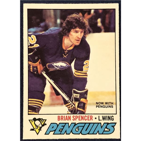 1977-78 O-PEE-CHEE NHL SPINNER SPENCER