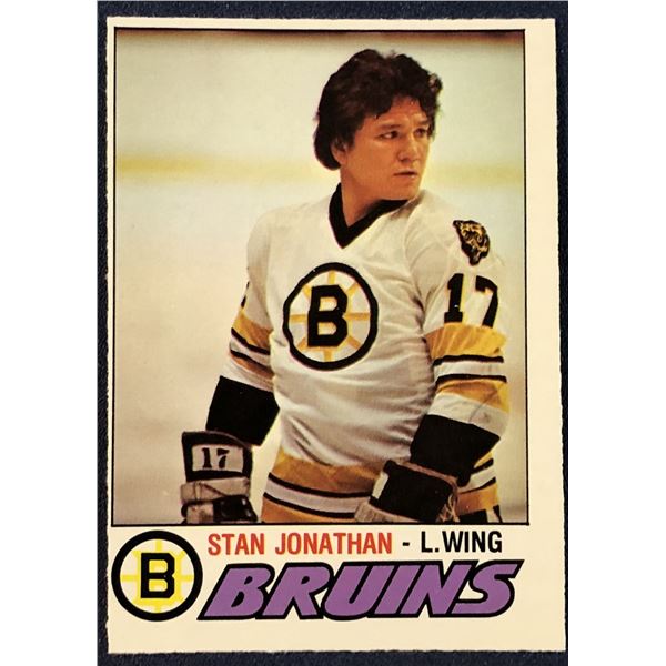 1977-78 O-PEE-CHEE NHL STAN JONATHAN ROOKIE CARD