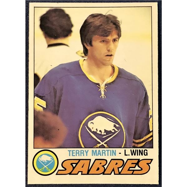 1977-78 O-PEE-CHEE NHL TERRY MARTIN ROOKIE CARD