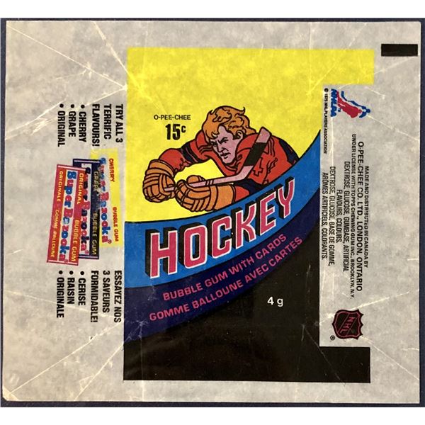 1978-79 O-PEE-CHEE NHL HOCKEY WRAPPER