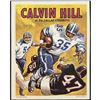 Image 1 : 1970 TOPPS FOOTBALL POSTER - CALVIN HILL