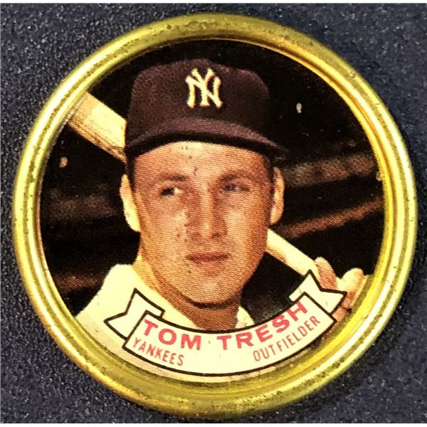 1964 TOPPS BASEBALL COIN - TOM TRESH