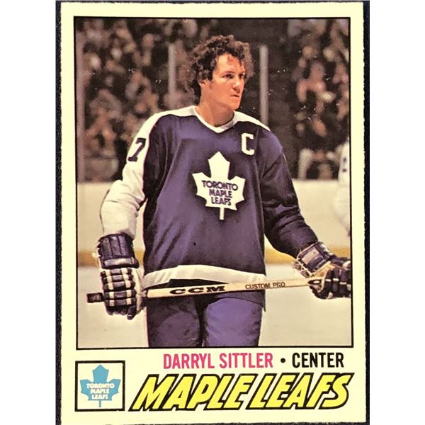 1977-78 O-PEE-CHEE NHL DARRYL SITTLER (HOF)