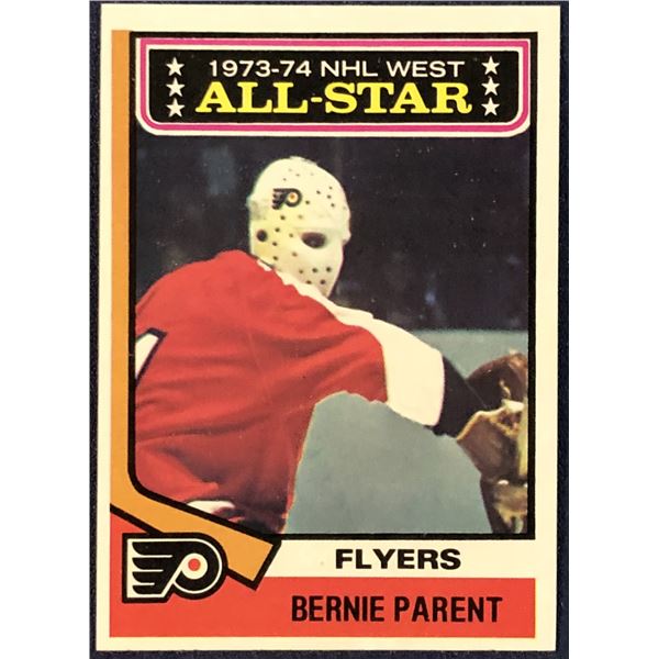 1974-75 TOPPS HOCKEY BERNIE PARENT (HOF)