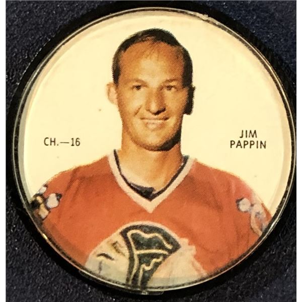 1968-69 SHIRRIFF NHL COIN - JIM PAPPIN