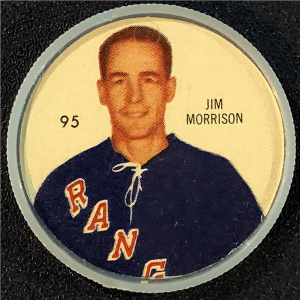 1960-61 SHIRRIFF NHL COIN - JIM MORRISON
