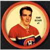 Image 1 : 1962-63 SHIRRIFF NHL COIN - HENRI RICHARD (HOF)