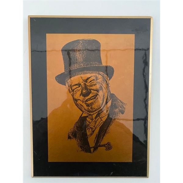 WC Fields unsigned Plaque