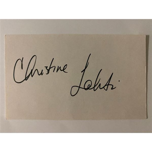 Swing Shift Christine Lahti signature cut