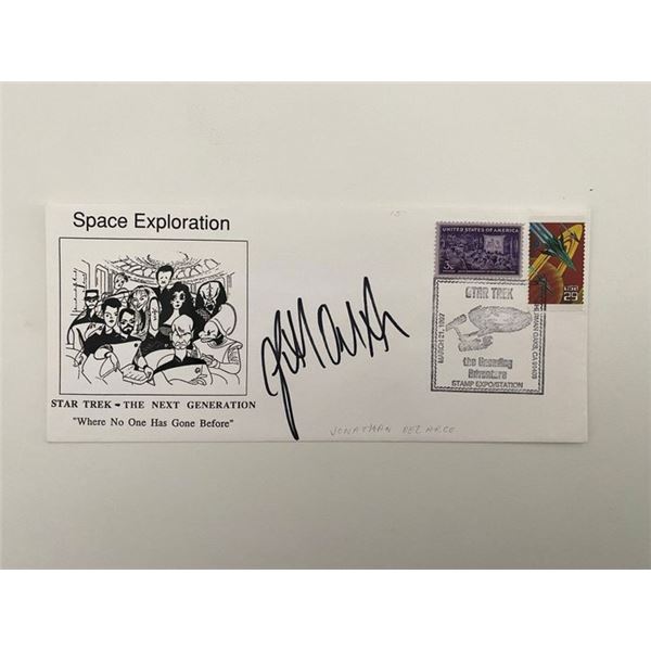 Star Trek: The Next Generation Jonathan Del Arco signed cover
