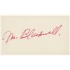 Image 1 : Mr. Blackwell signature cut