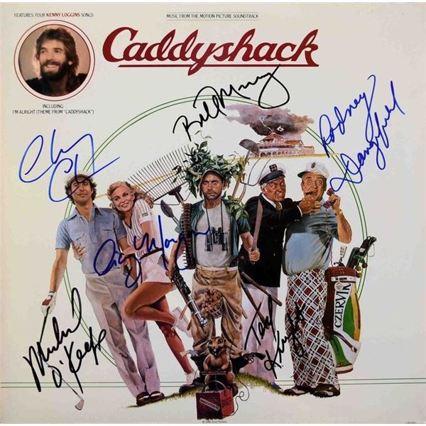 Caddyshack signed Motion Picture Soundtrack album