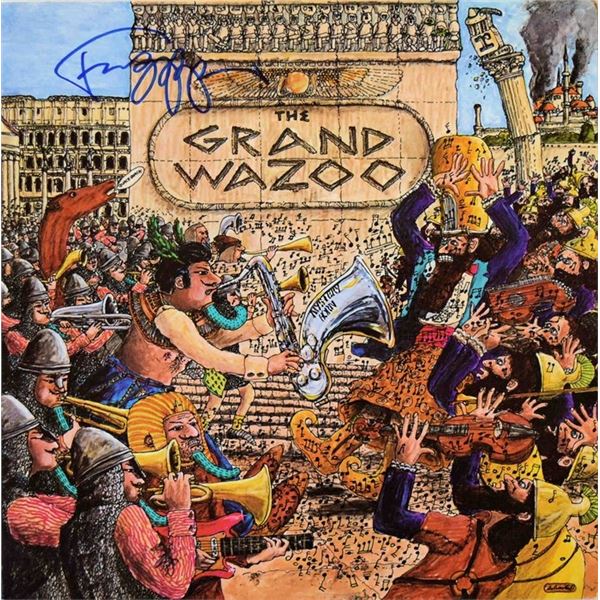 Frank Zappa The Grand Wazoo signed album