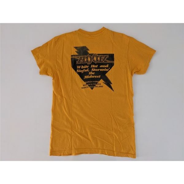 Angel 1979 Sinful Tour T-Shirt Shirt Belkin Productions
