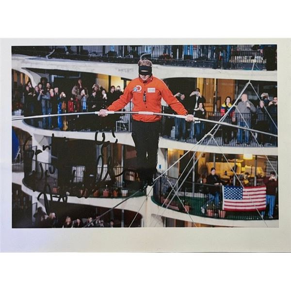 Daredevil Nik Wallenda signed photo